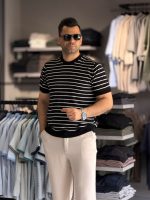 پولوشرت راه راه یقه گرد - Image 4