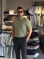 پیراهن آستین کوتاه