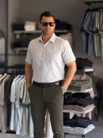 پیراهن ضد چروک آستین کوتاه - Image 5
