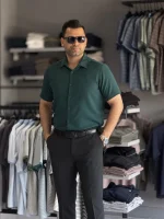 پیراهن ضد چروک آستین کوتاه - Image 13